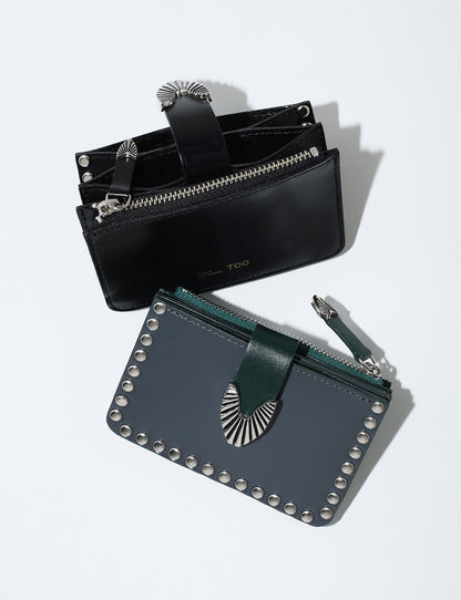 LEATHER WALLET STUDS