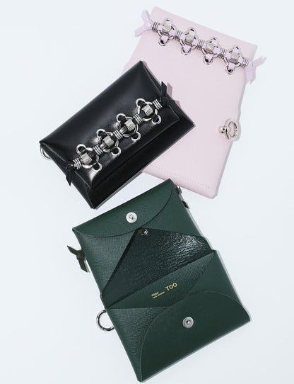 RING METAL CARD CASE