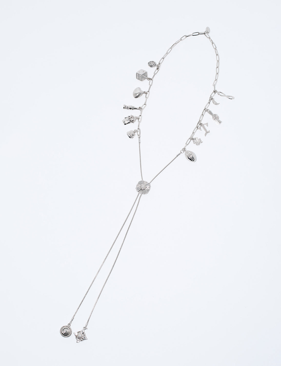 METAL MOTIF LOOP TIE