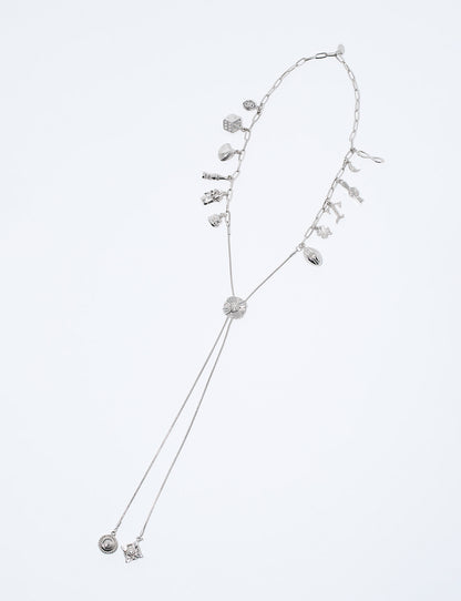 METAL MOTIF LOOP TIE