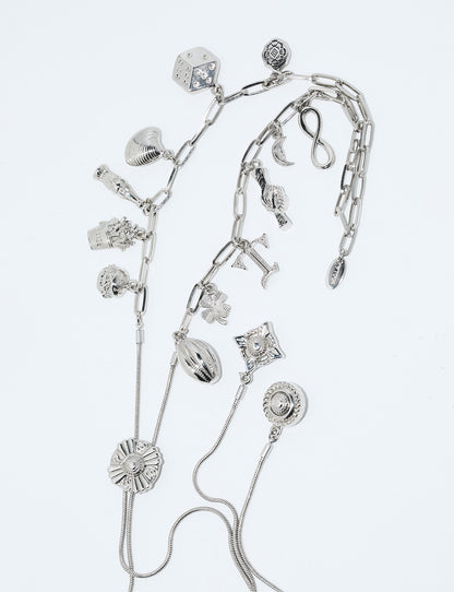 METAL MOTIF LOOP TIE