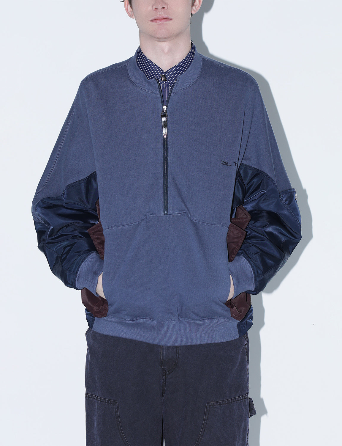 COTTON NYLON SWEATSHIRT