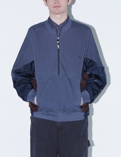 COTTON NYLON SWEATSHIRT
