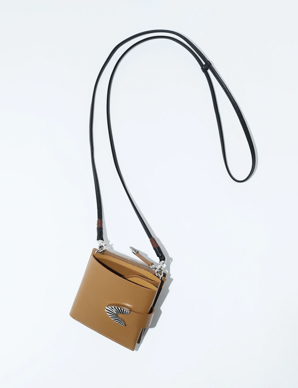 LEATHER SHOULDER WALLET
