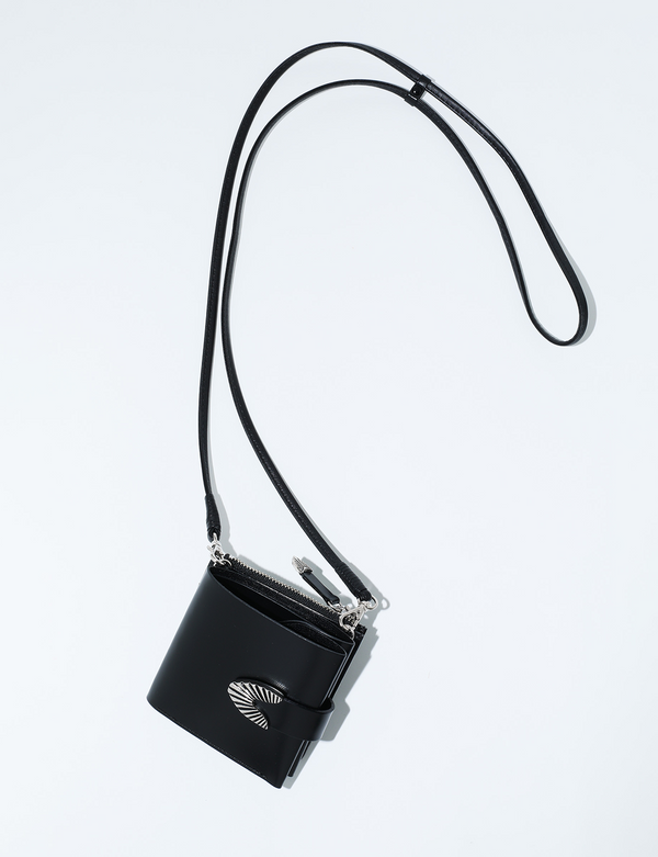 LEATHER SHOULDER WALLET
