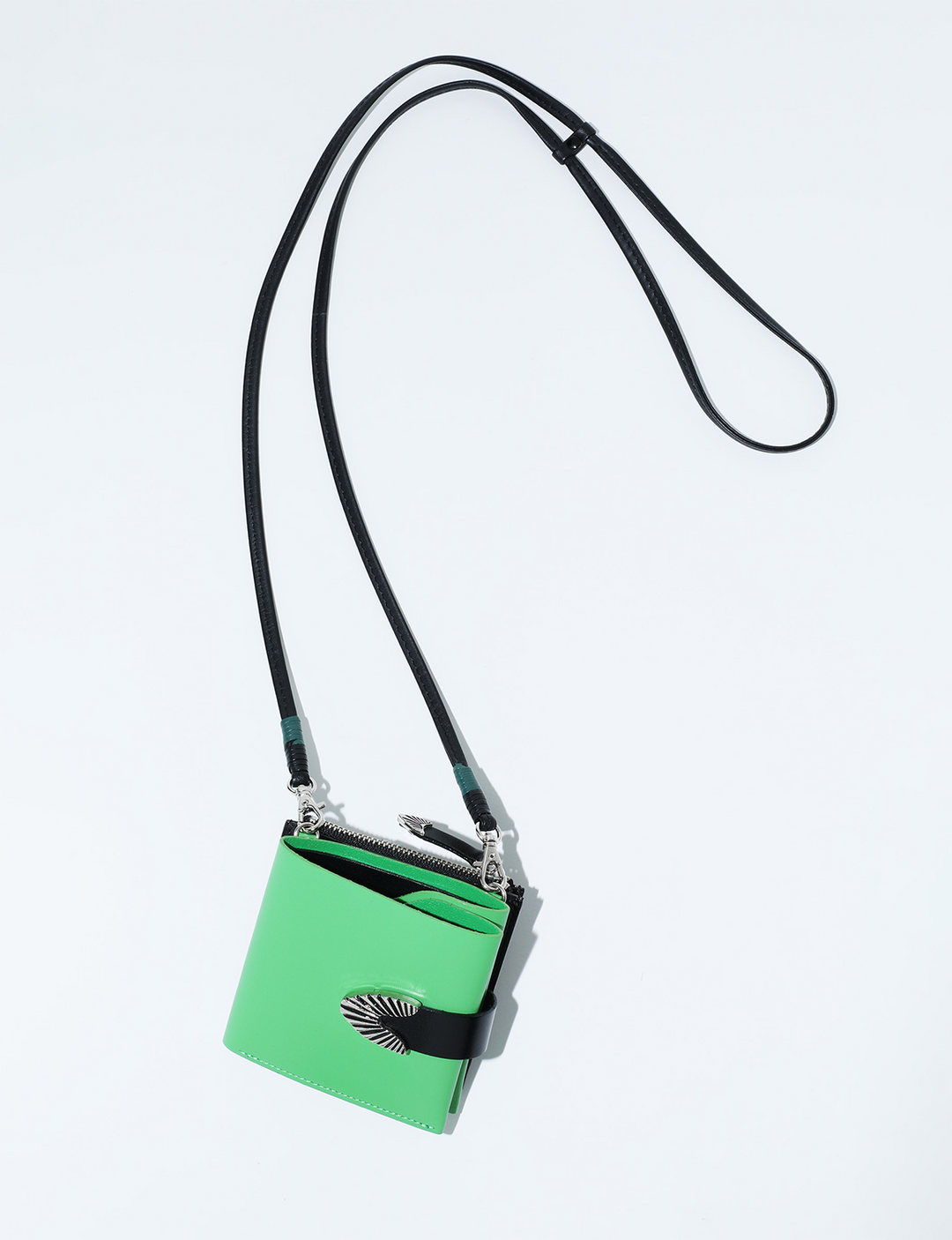 LEATHER SHOULDER WALLET