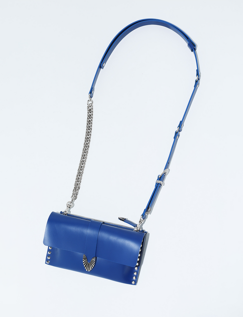 LEATHER CHAIN BAG