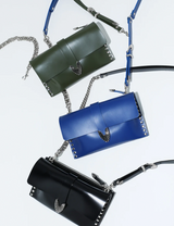 LEATHER CHAIN BAG