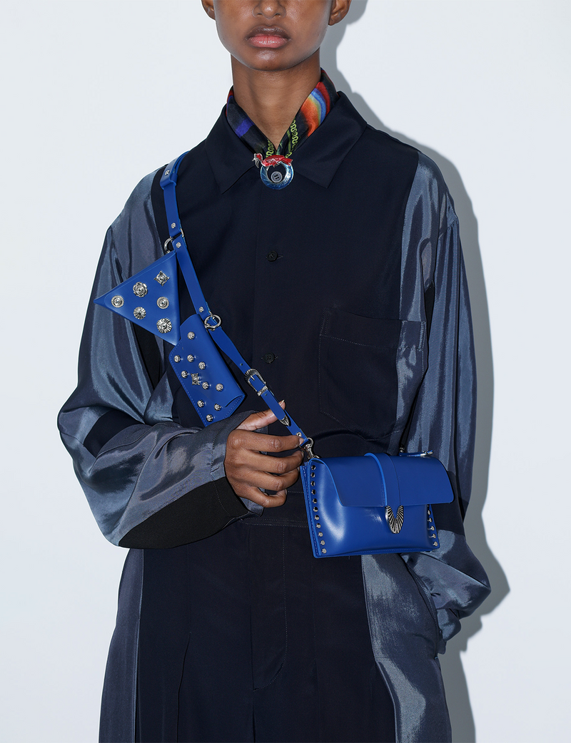 LEATHER CHAIN BAG