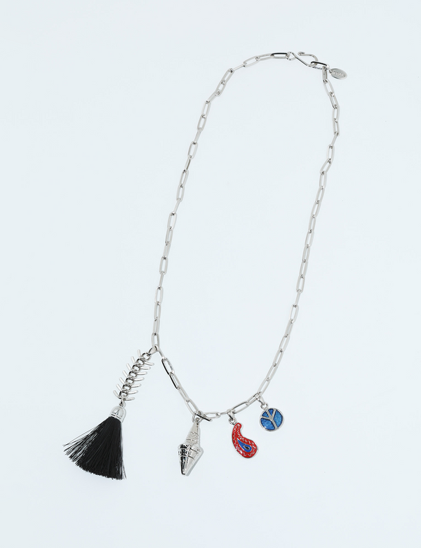 FRINGE CHAIN NECKLACE