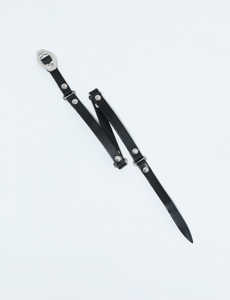DOUBLE LEATHER BANGLE