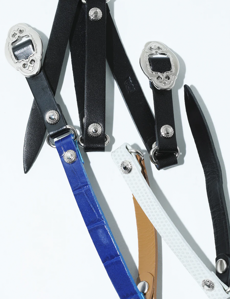 DOUBLE LEATHER BANGLE