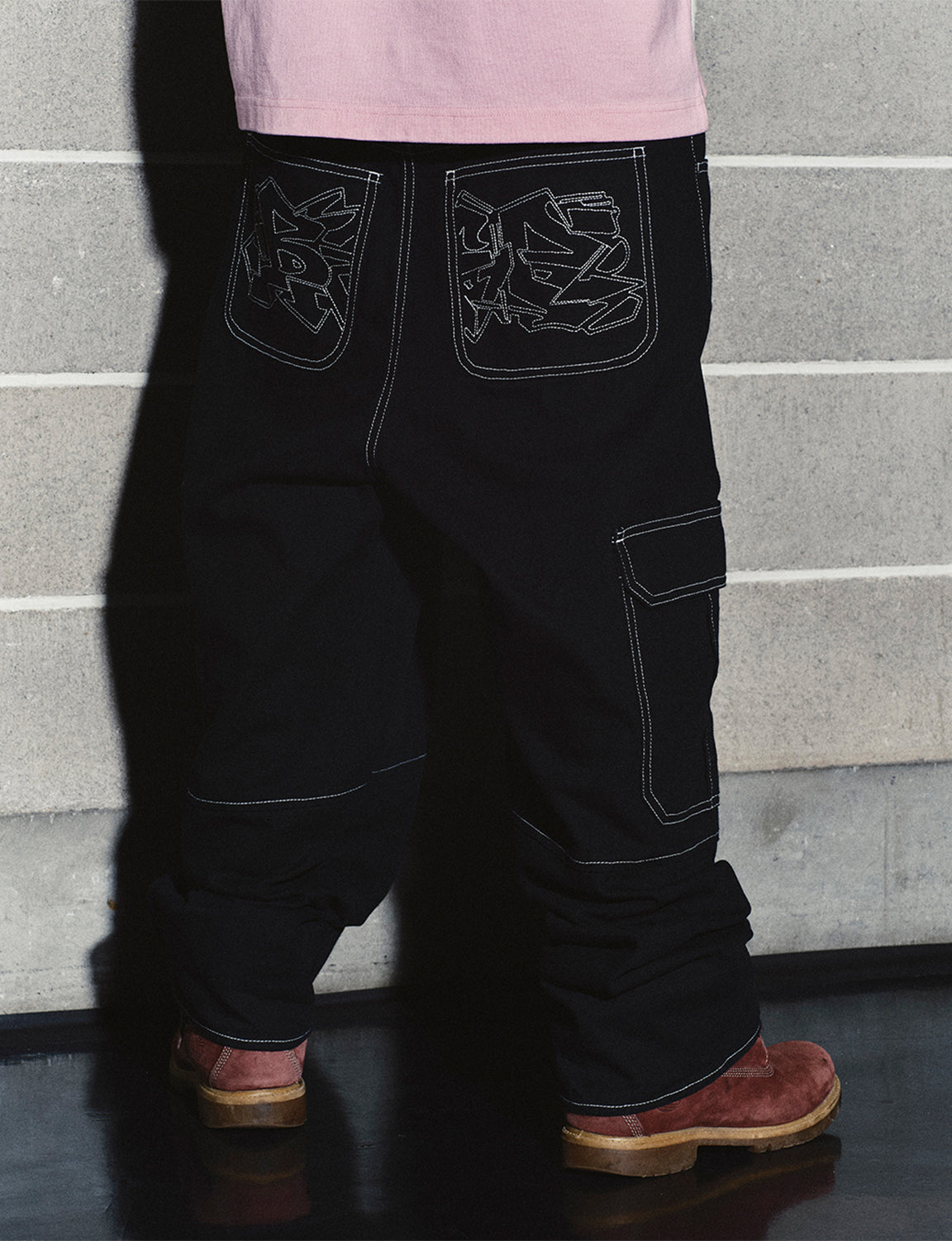 URBAN ARROWS BAGGY CARGO PANTS