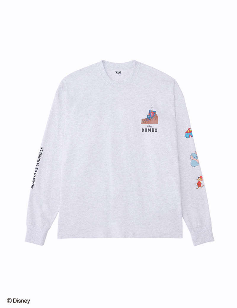 【DUMBO/Casey Jr.】 L/S T-SHIRT