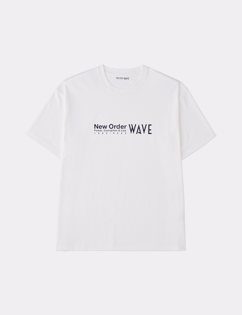 【WAVE × New Order】 Power, Corruption & Lies BIG LOGO TEE