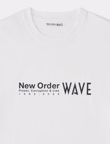 【WAVE × New Order】 Power, Corruption & Lies BIG LOGO TEE