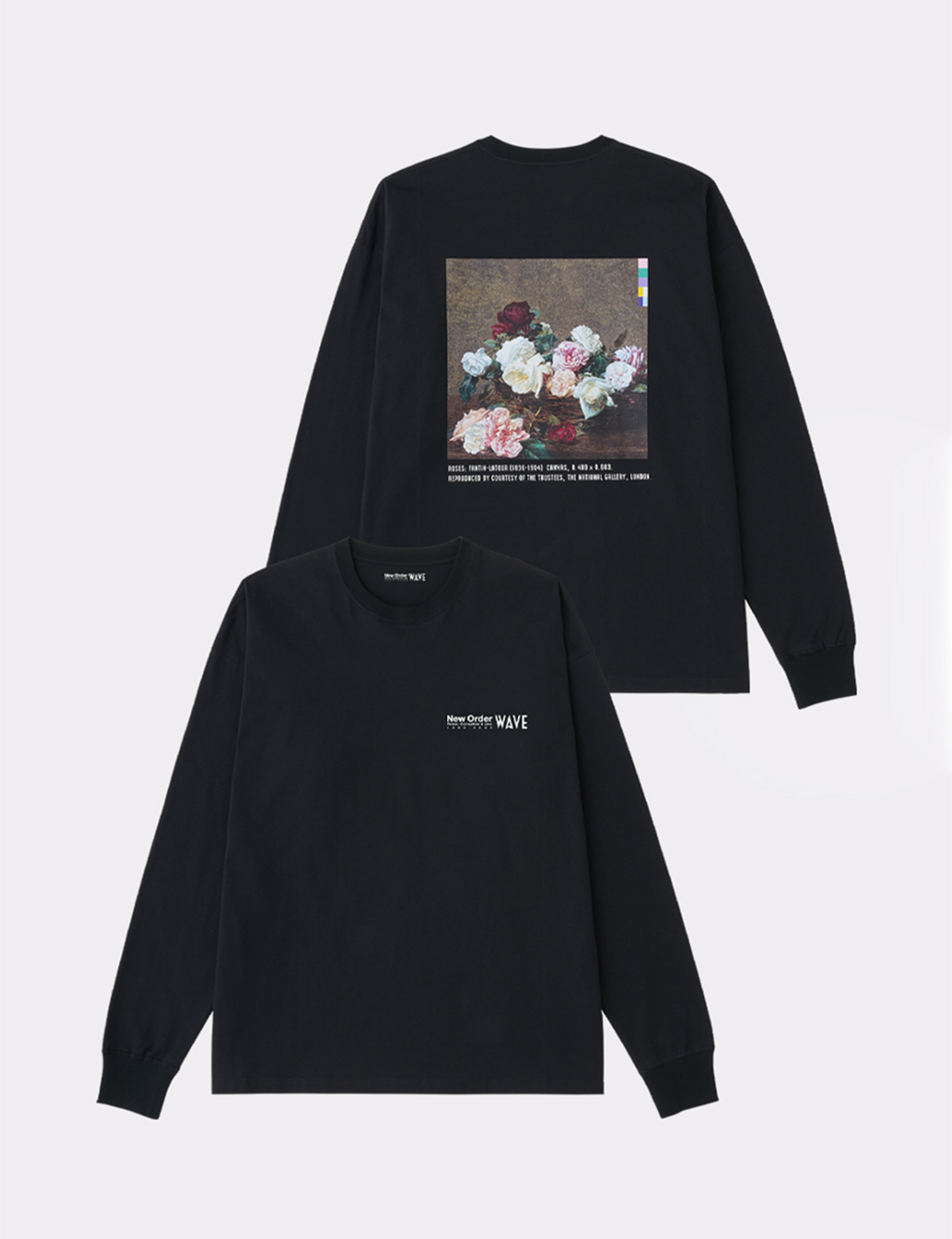 WAVE - 【WAVE × New Order】 Power, Corruption & Lies L/S TEE WH 