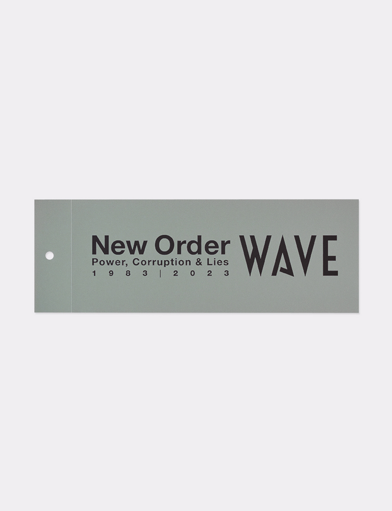 【WAVE × New Order】 Power, Corruption & Lies L/S TEE BK