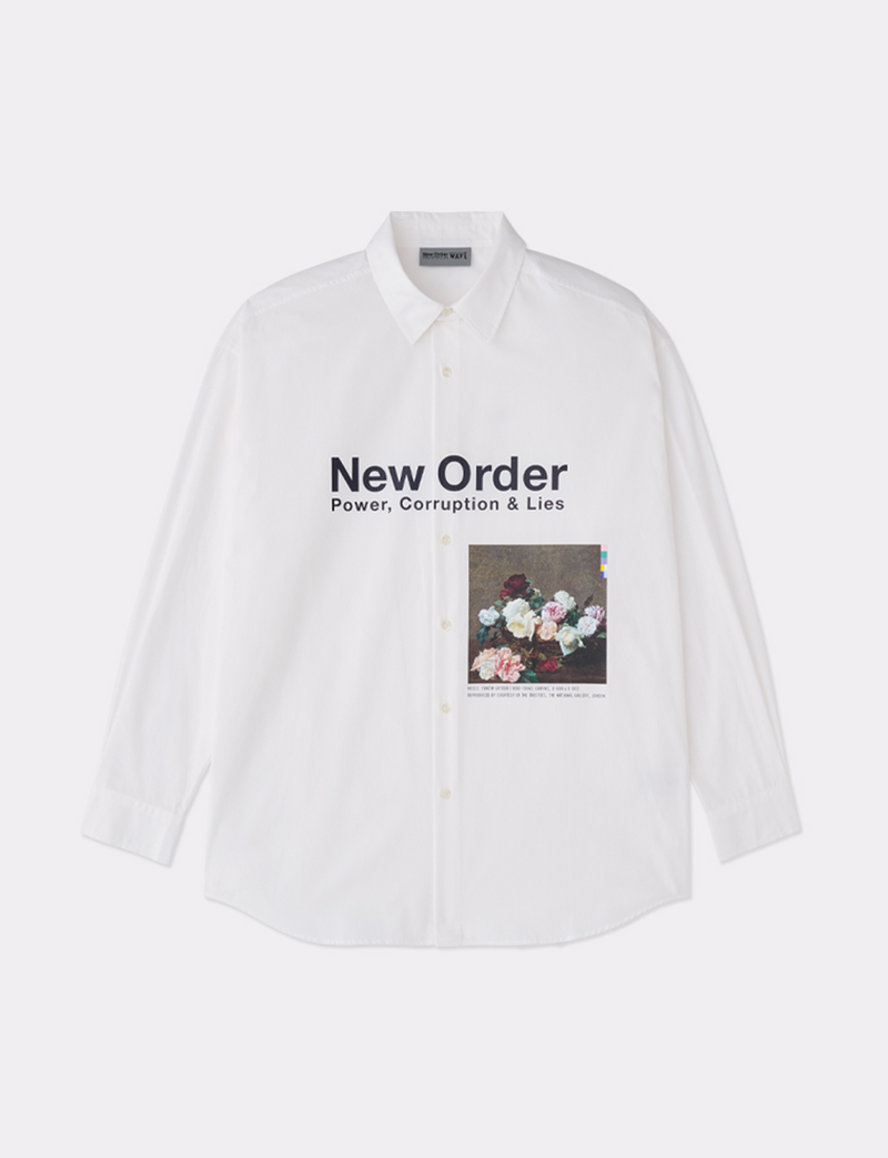 【WAVE × New Order】 Power, Corruption & Lies SHIRT