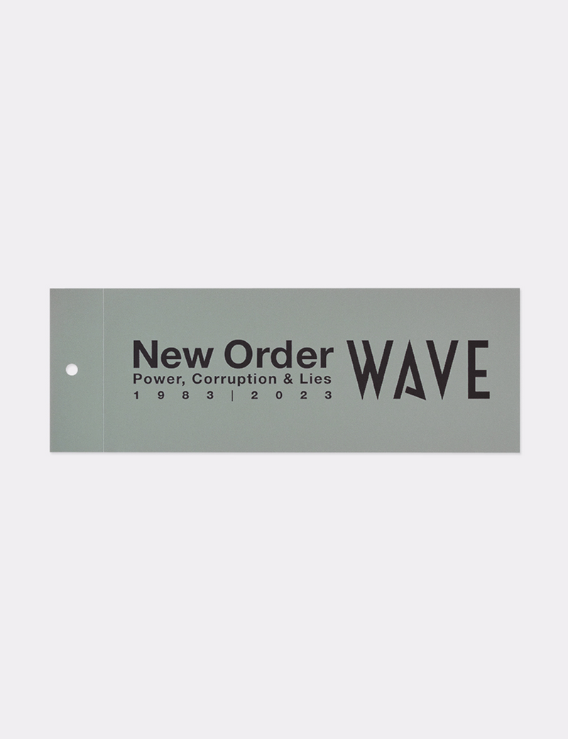 【WAVE × New Order】 Power, Corruption & Lies RECORD BAG