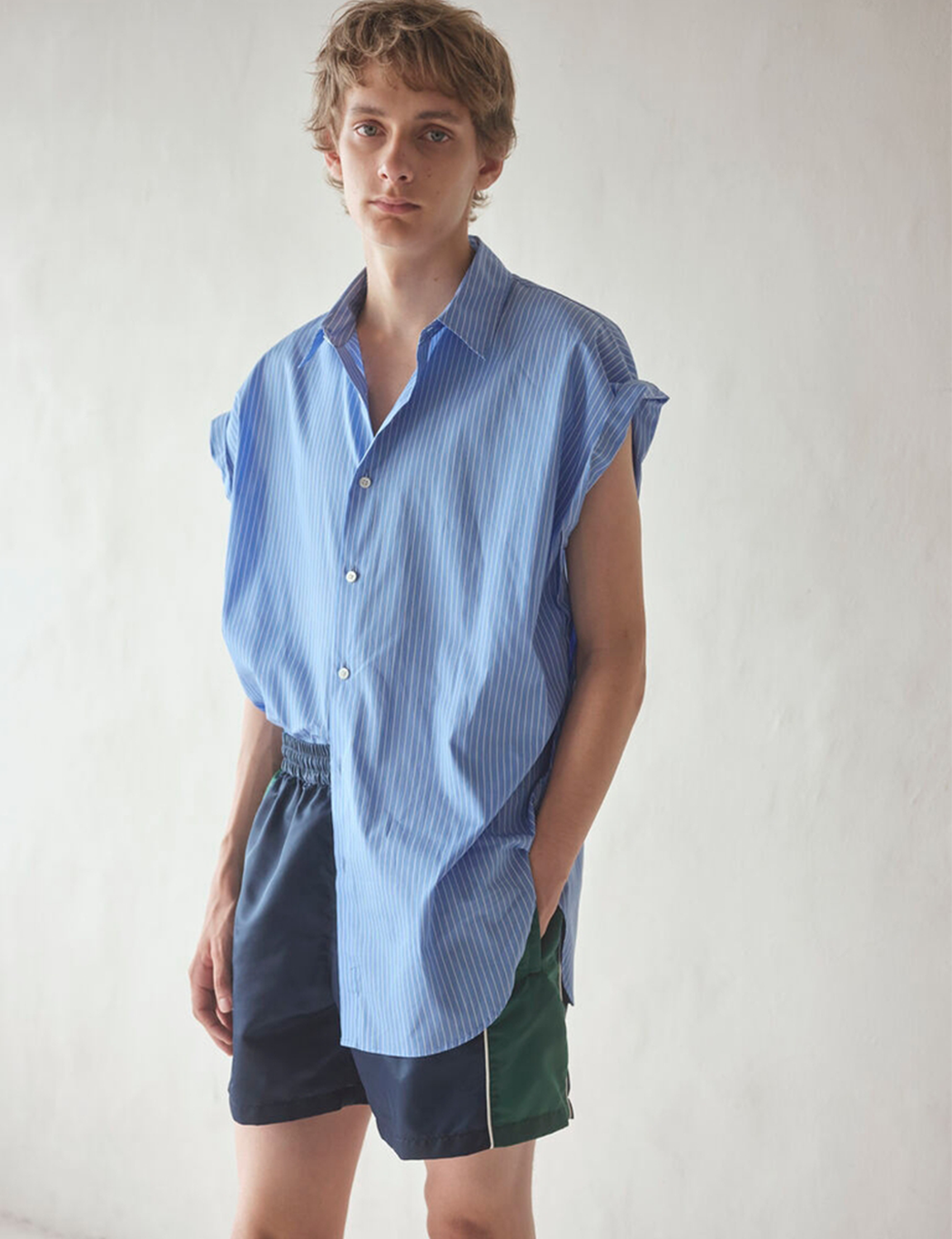 ROLLED SLEEVE SHIRT