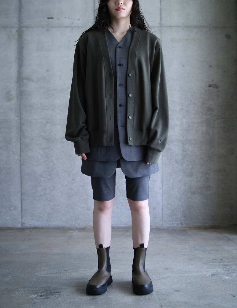 SIGNATURE "G" FLEECE CARDIGAN