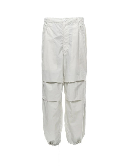 TROUSERS, TYPE P-001 / REWORKED SNOW CAMO CARGO PANTS