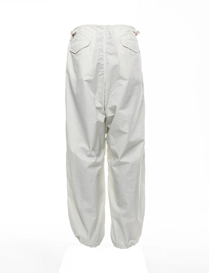 TROUSERS, TYPE P-001 / REWORKED SNOW CAMO CARGO PANTS