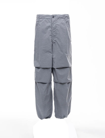 TROUSERS, TYPE P-001 / REWORKED SNOW CAMO CARGO PANTS