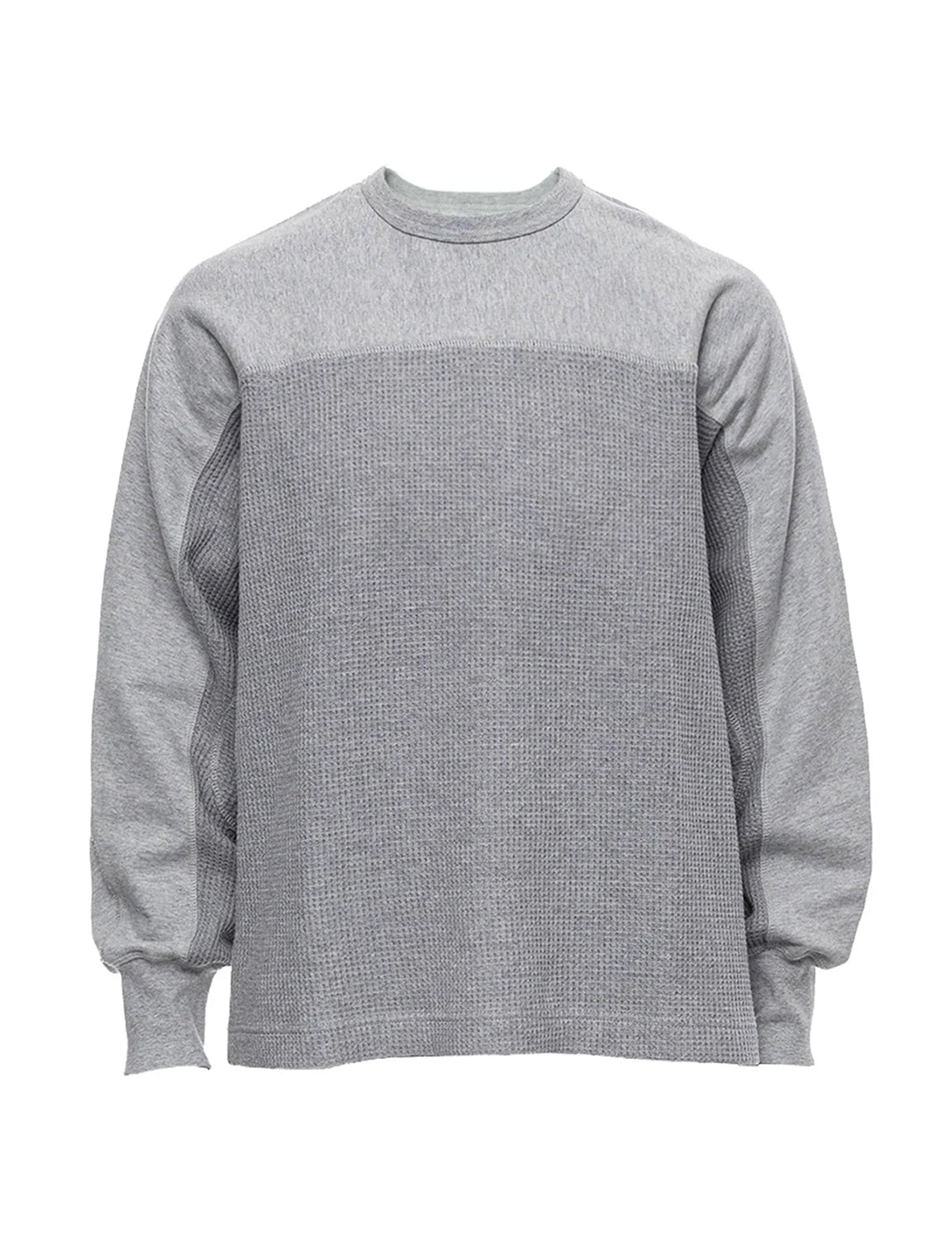 SWEAT SHIRTS, TYPE P-001 / WAFFLE CREW NECK SWEAT