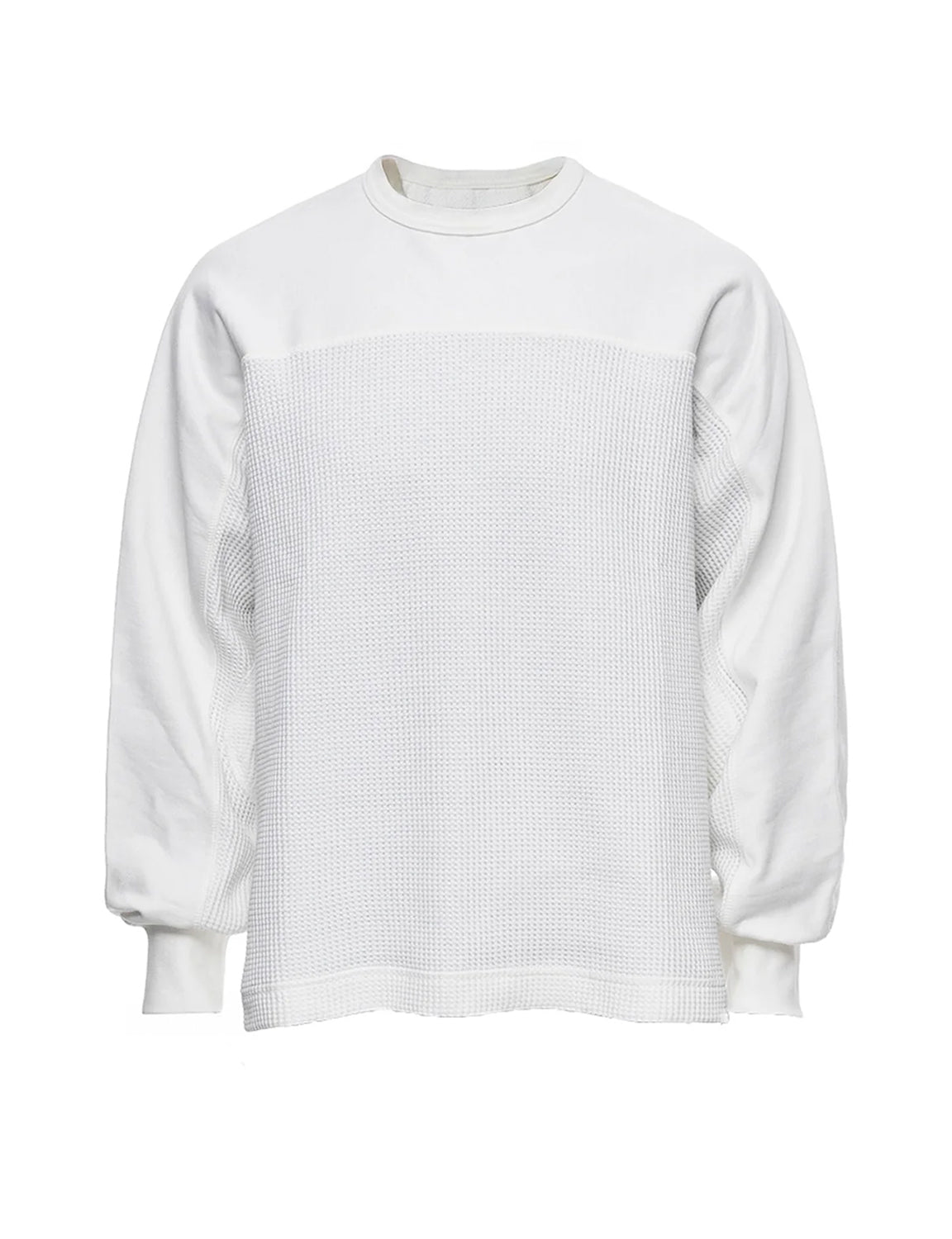 SWEAT SHIRTS, TYPE P-001 / WAFFLE CREW NECK SWEAT