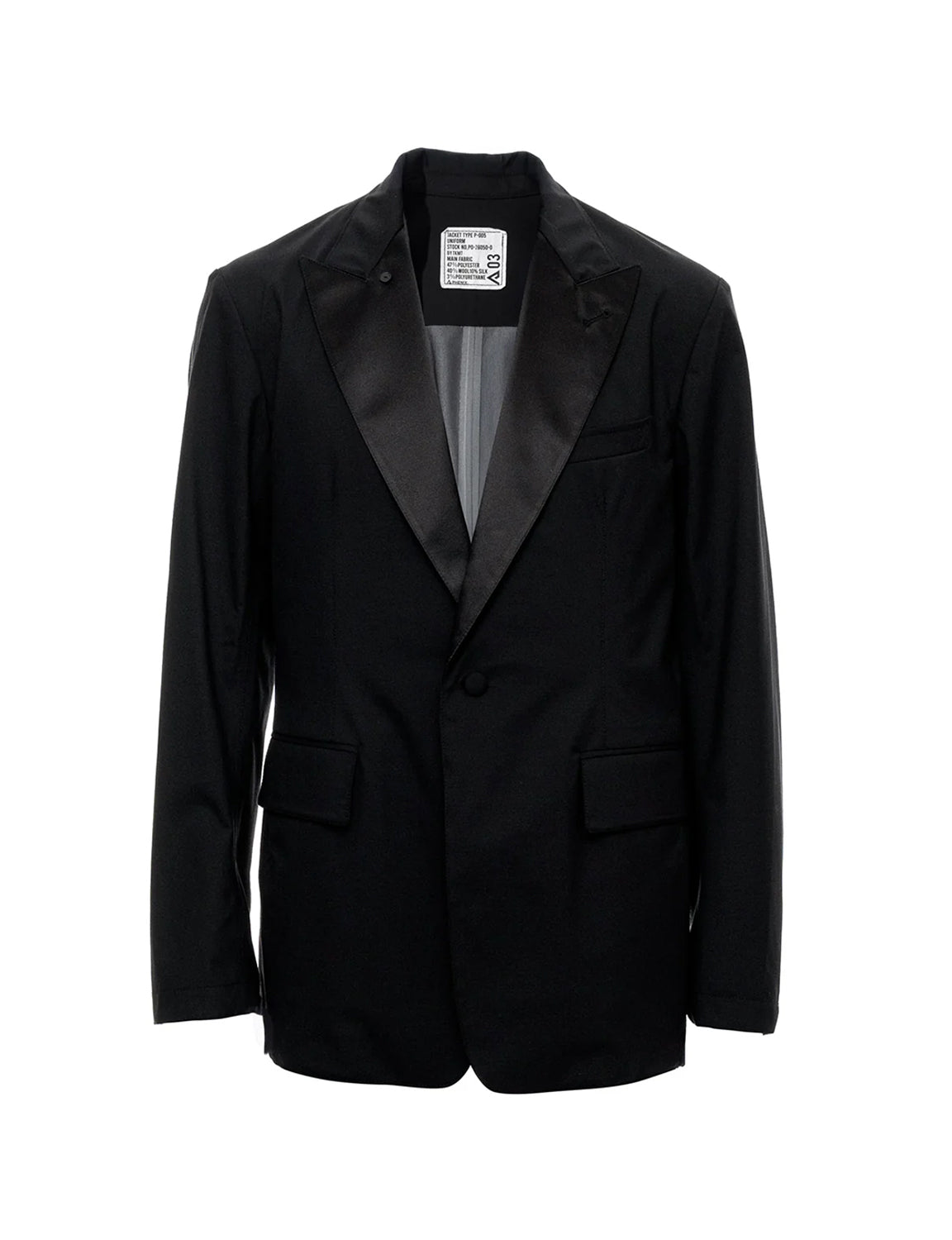 TKMT - JACKET, TYPE P-005 / 3LAYER TUXEDO JACKET