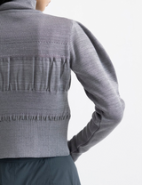 Layered Neck Top / black