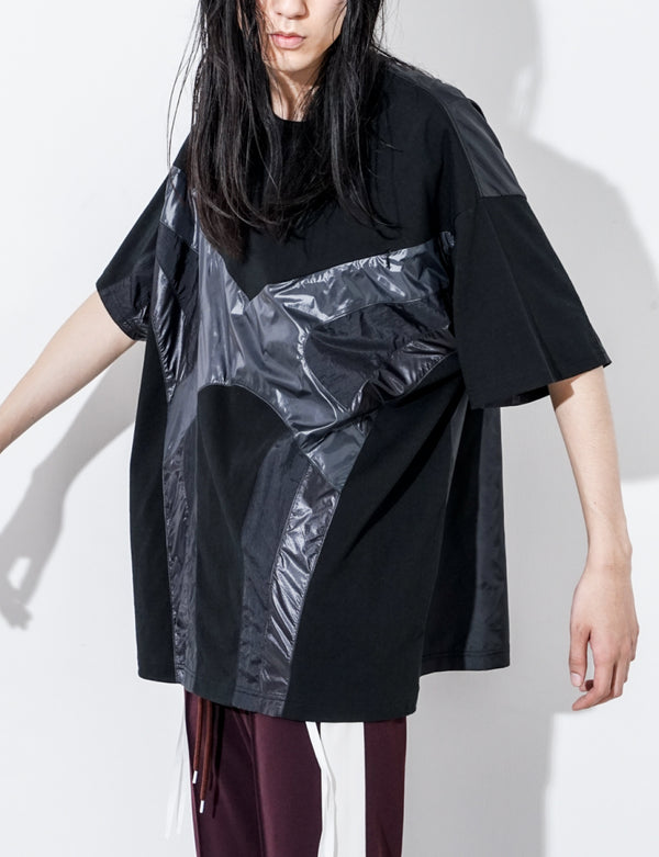 FACETASM - NYLON PATCHWORK TEE | 2022SS