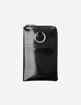 Mobile case / black×silver