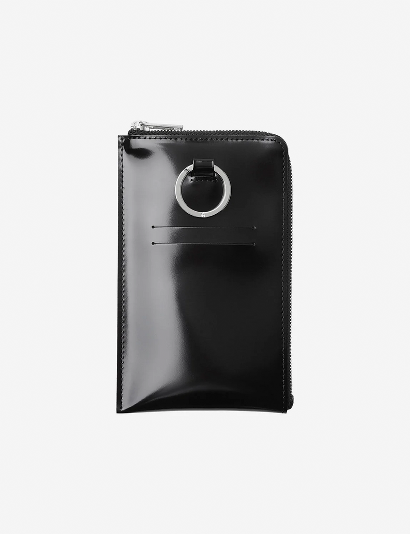 Mobile case / black×silver