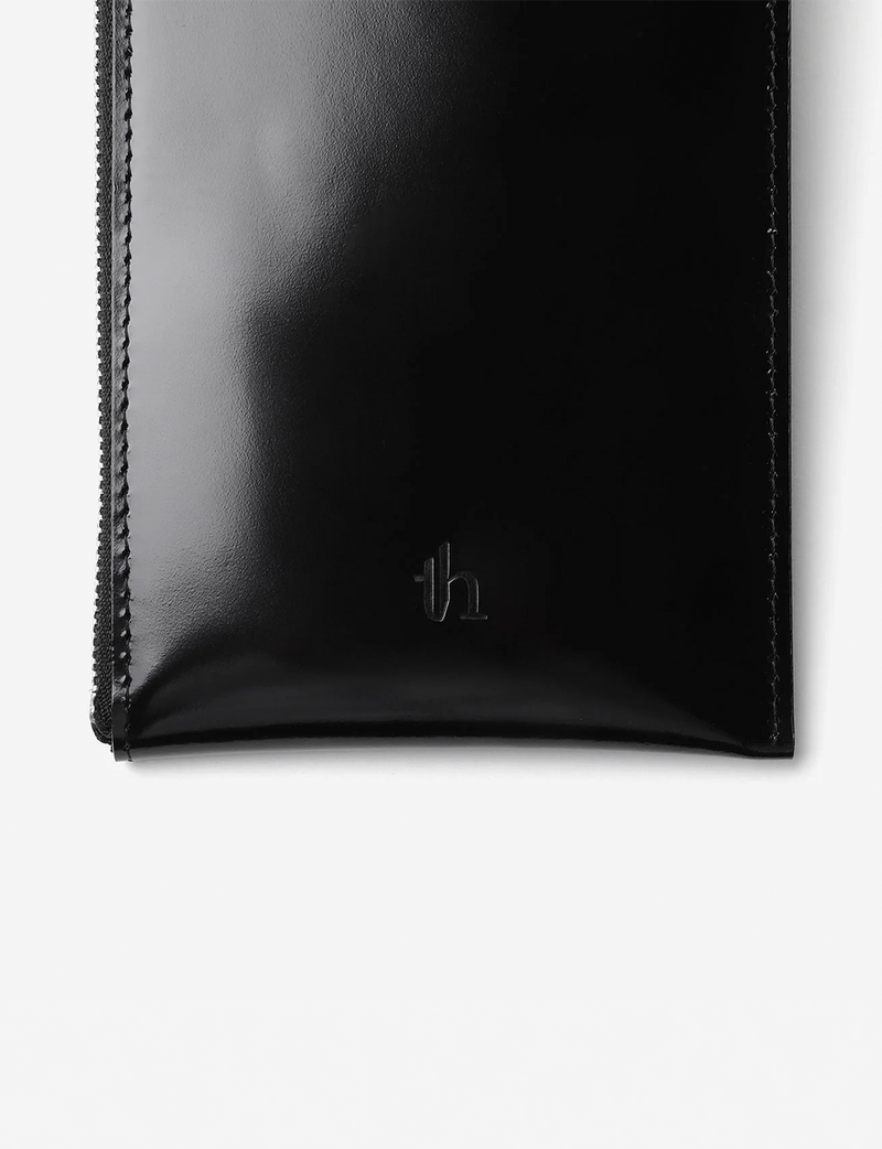 Mobile case / black×silver