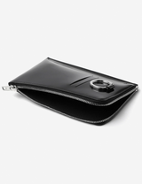 Mobile case / black×silver