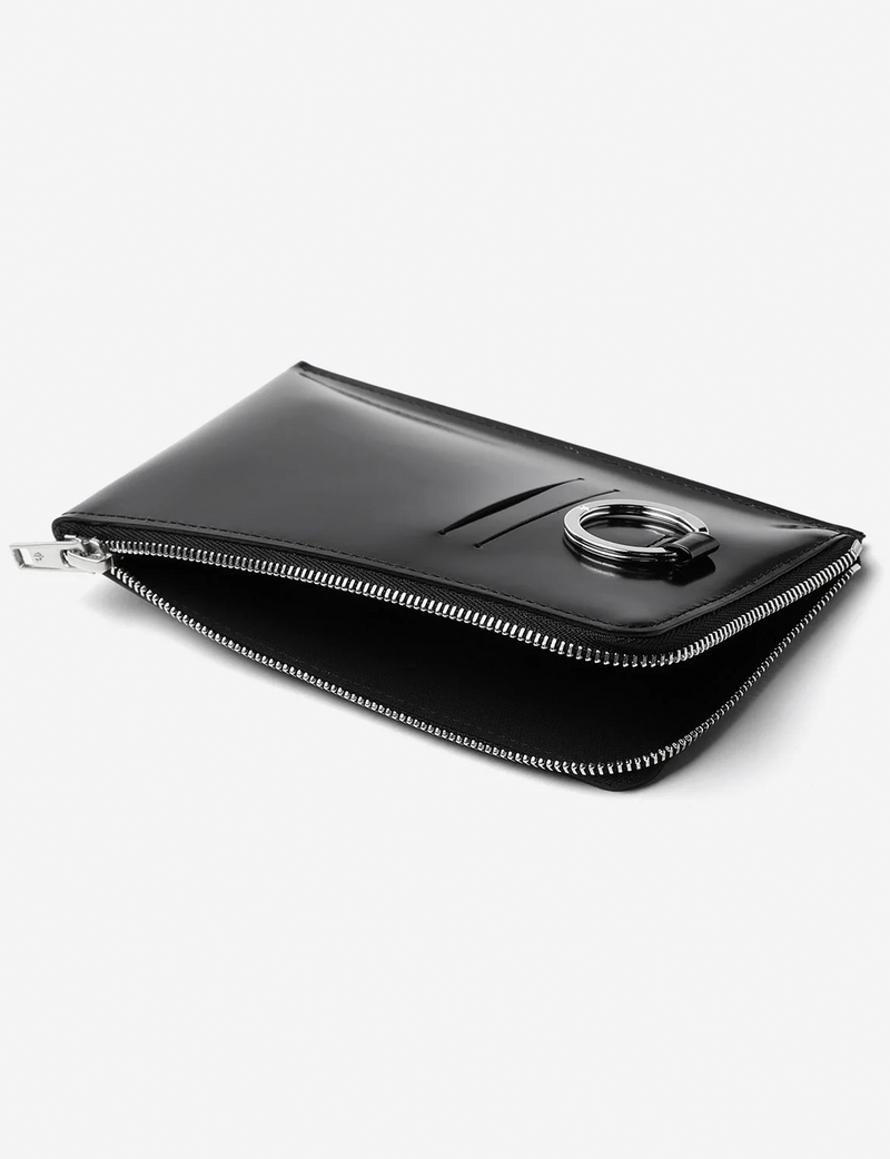 Mobile case / black×silver