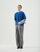 Half Sleeve Pullover – Blue