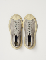 BED j.w. FORD × Maison MIHARA YASUHIRO “BLAKEY VELOUR HIGH-TOP SNEAKER” – Gray