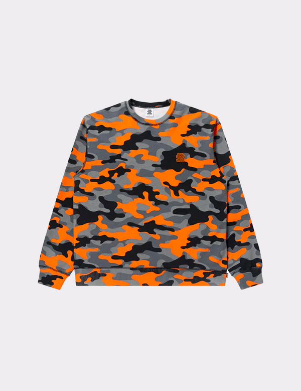 OG LABEL CAMO CREW SWEAT