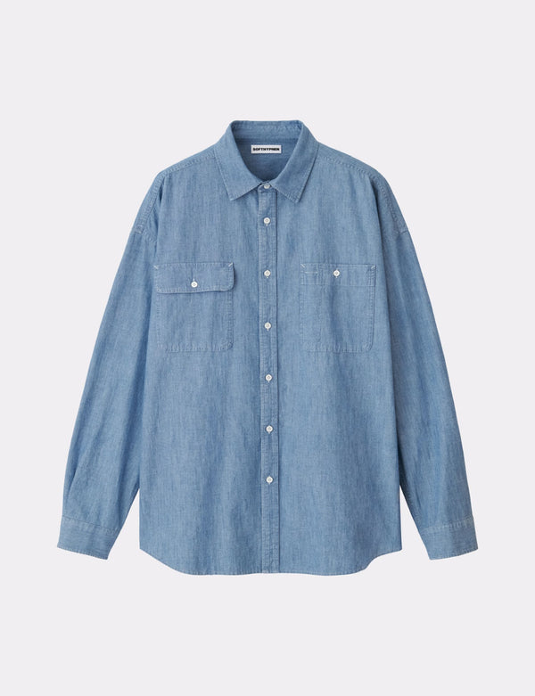 SOFTHYPHEN - CHAMBRAY WORK SHIRT