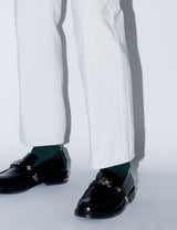 TOGA VIRILIS - DENIM PANTS - WHITE