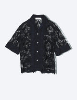 TOGA PULLA - LACE SHIRT | 2022SS