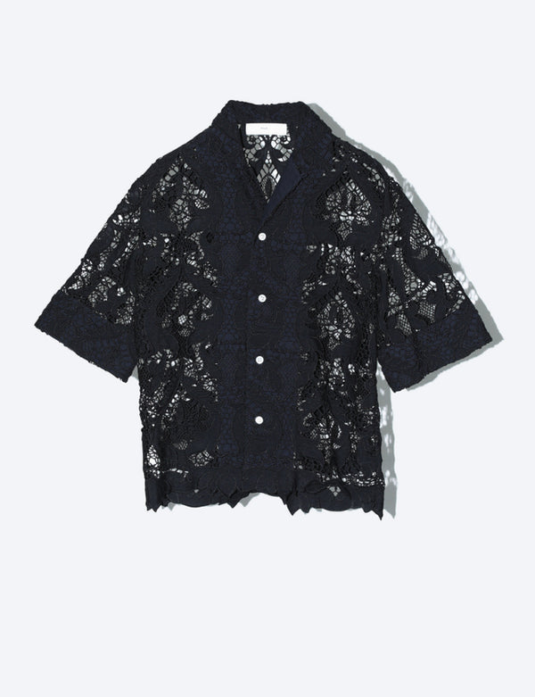 TOGA PULLA - LACE SHIRT | 2022SS