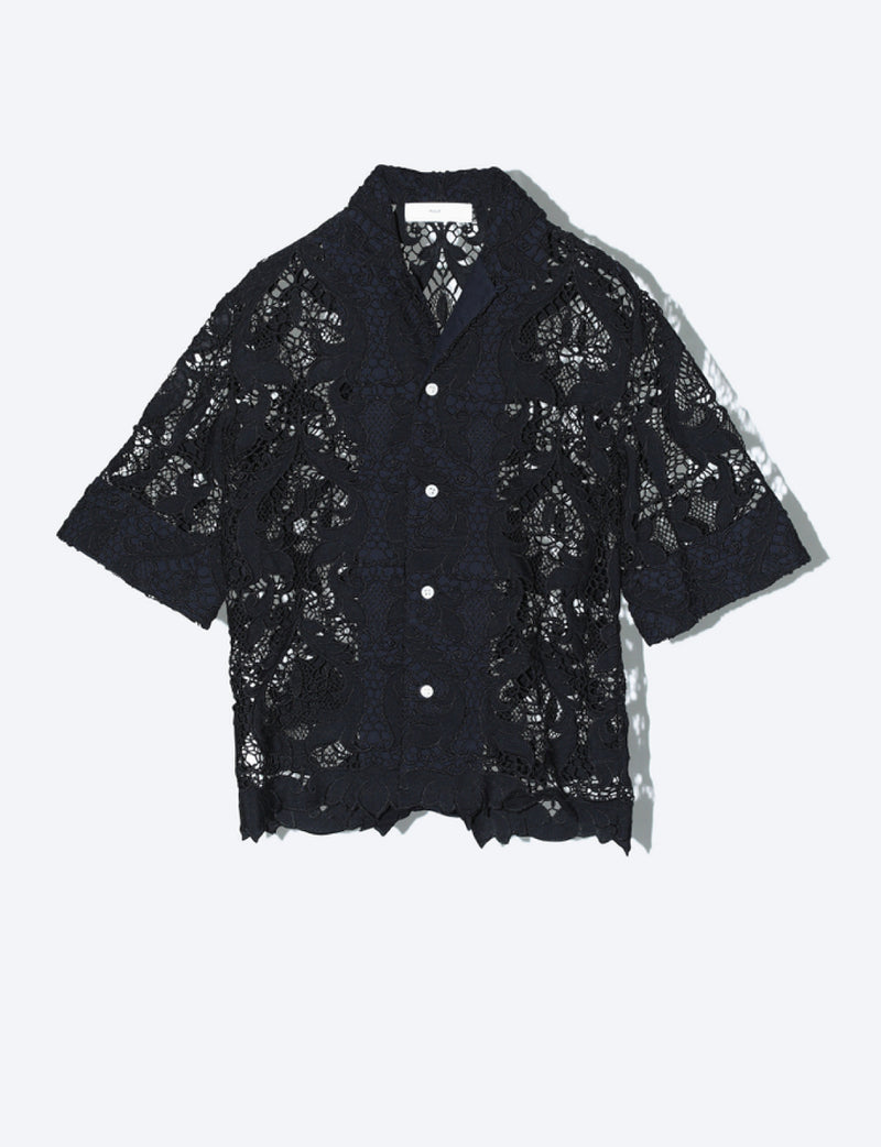 TOGA PULLA - LACE SHIRT | 2022SS