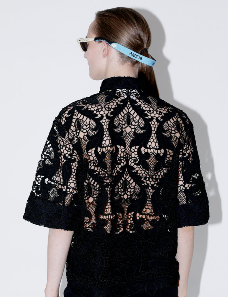 TOGA PULLA - LACE SHIRT | 2022SS