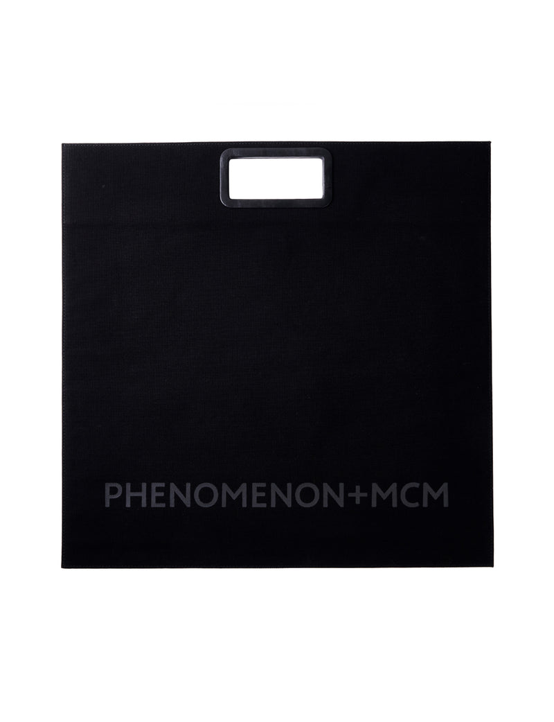 P＋M (PHENOMENON＋MCM) BIG SQUARE BAG / LEATHER × CANVAS