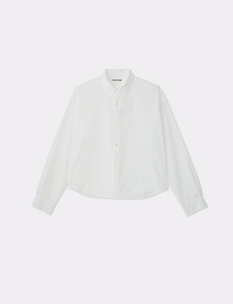 TYPEWRITER CROPPED SHIRT